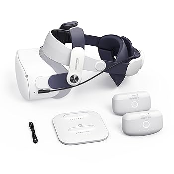  Quest2本体 128GB BOBOVR他 BOBOVR M2 Pro Battery Strap for Quest 2 - Lightweight & Magnetic